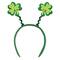 Beistle; Beistle Adult Green Glittered Shamrock Boppers, 2ct.; Category:St. Patrick's Day Party Supplies; Image:2